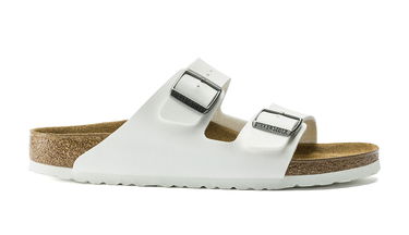 Sneakers og sko Birkenstock Arizona Birko-Flor White Regular Fit Hvid | 0552681, 0