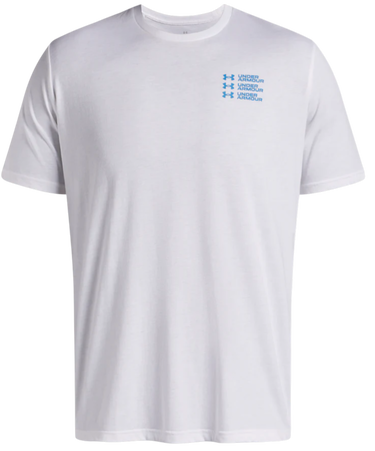 T-shirt Under Armour Triple Stack Logo Short Sleeve T-Shirt Hvid | 6004173-100, 4