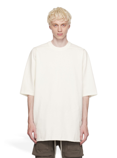 T-shirt Rick Owens DRKSHDW Jumbo Hvid | DU02C5274 RIG