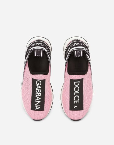 Sneakers og sko Dolce & Gabbana Sorrento Logo Tape Lyserød | D10723AH6778B405, 3