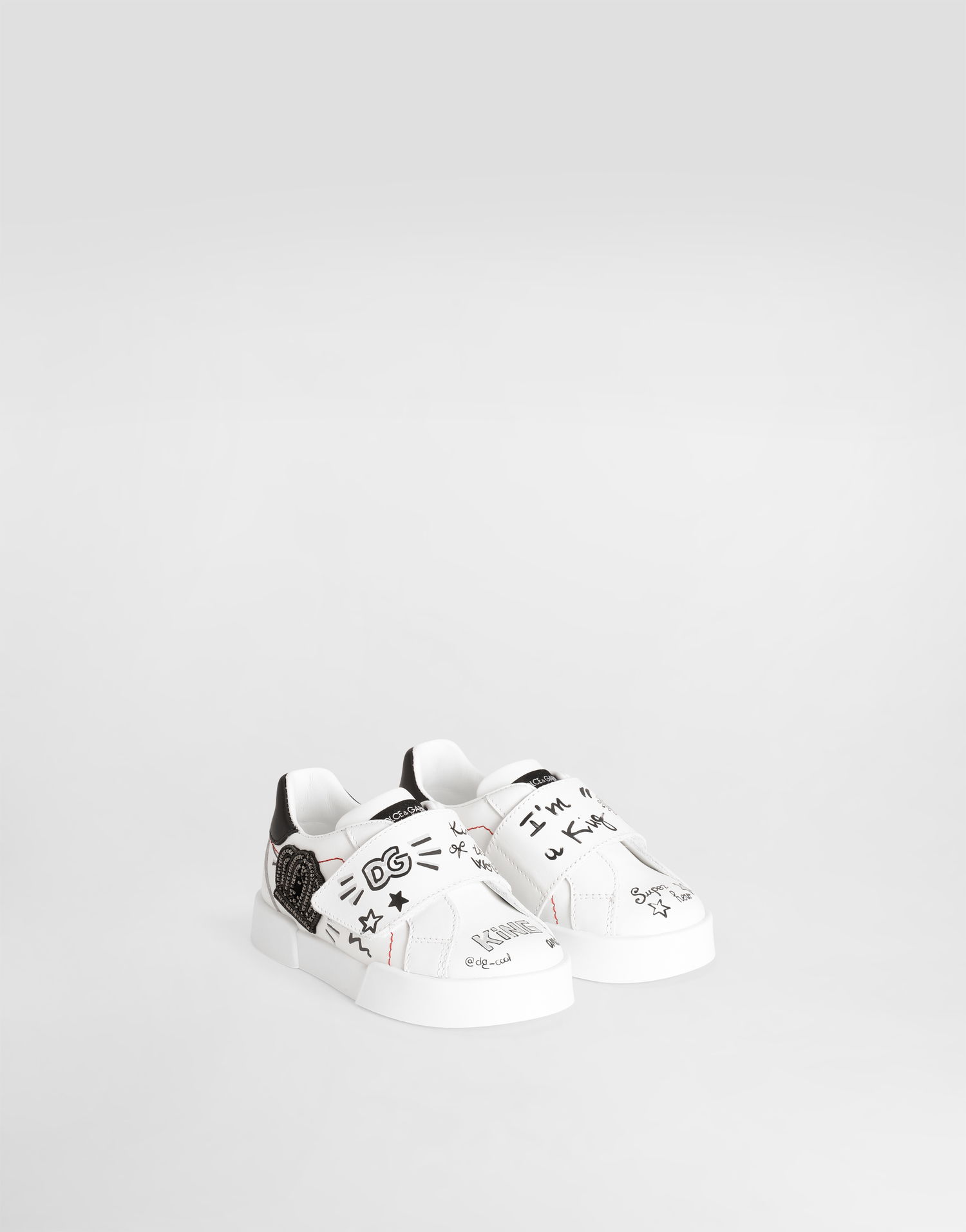 Tilbehør Dolce & Gabbana Dolce & Gabbana Portofino Light First Steps 19-26 Hvid | DN0209A3A17HWF57, 1
