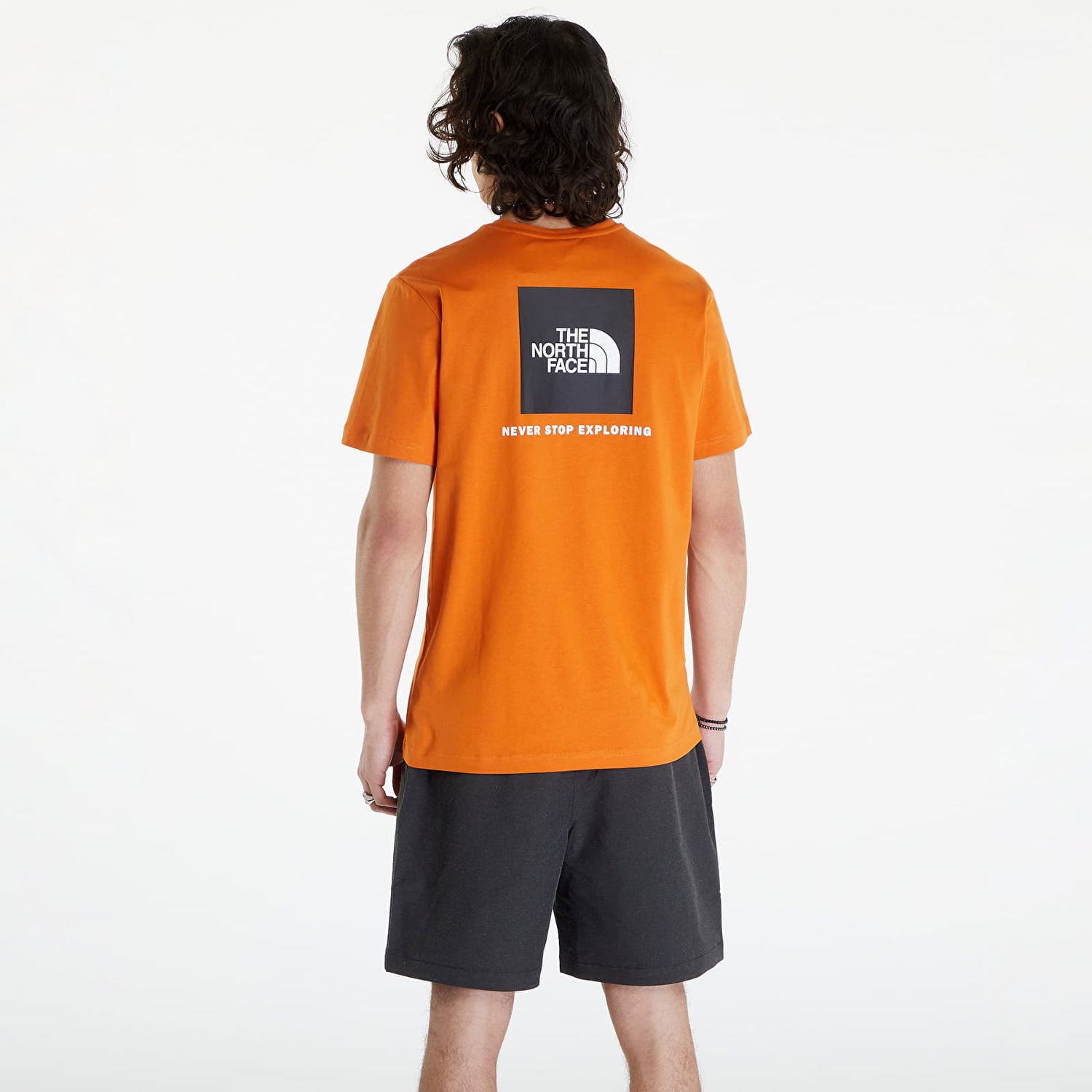 T-shirt The North Face S/S Redbox Tee Desert Rust Orange | NF0A87NPPCO1, 1