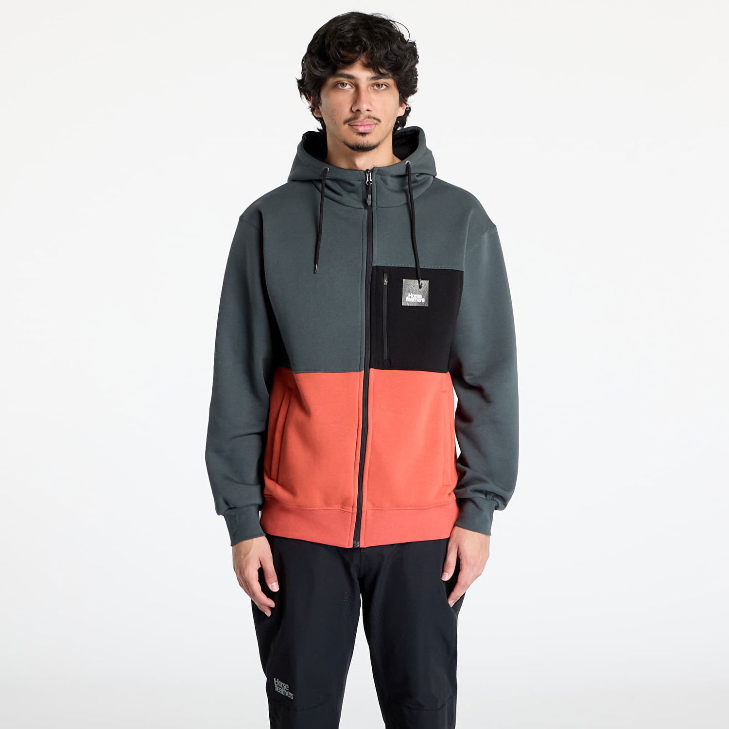 Sweatshirt Horsefeathers Horsefeathers Vick Hoodie Flerfarvet | SM1321K, 0