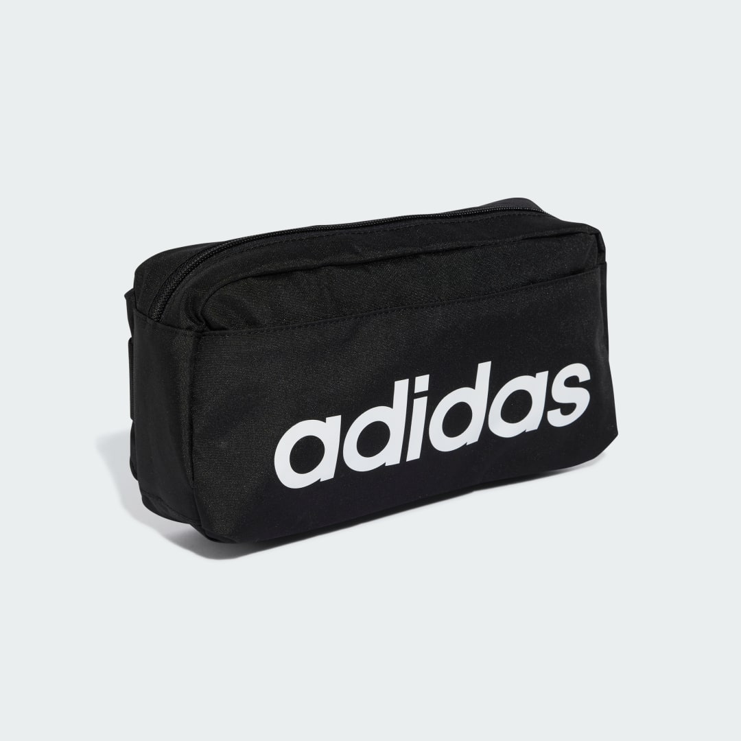 Taljetaske adidas Performance Black Linear Waist Bag Sort | JE8345, 1