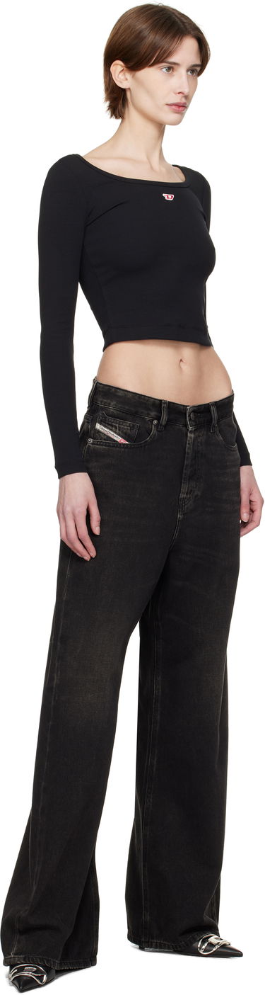 T-shirt Diesel T-Ballet-D Long Sleeve T-Shirt Hvid | A05106 0EJAI, 3