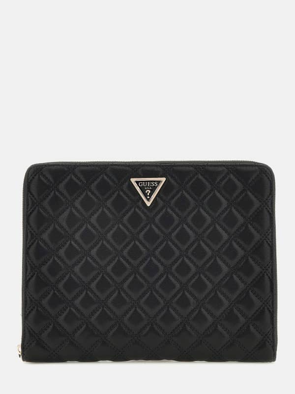 Tegnebog GUESS Quilted Tech Case Sort | TWQ87482150