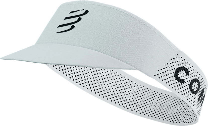 Kasket Compressport Compressport Pro Racing Visor Hvid | xhwu6990043