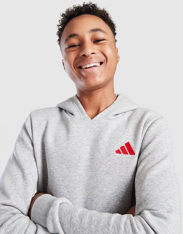 Sweatshirt adidas Originals Fleece Hoodie Grå | KC8848, 2