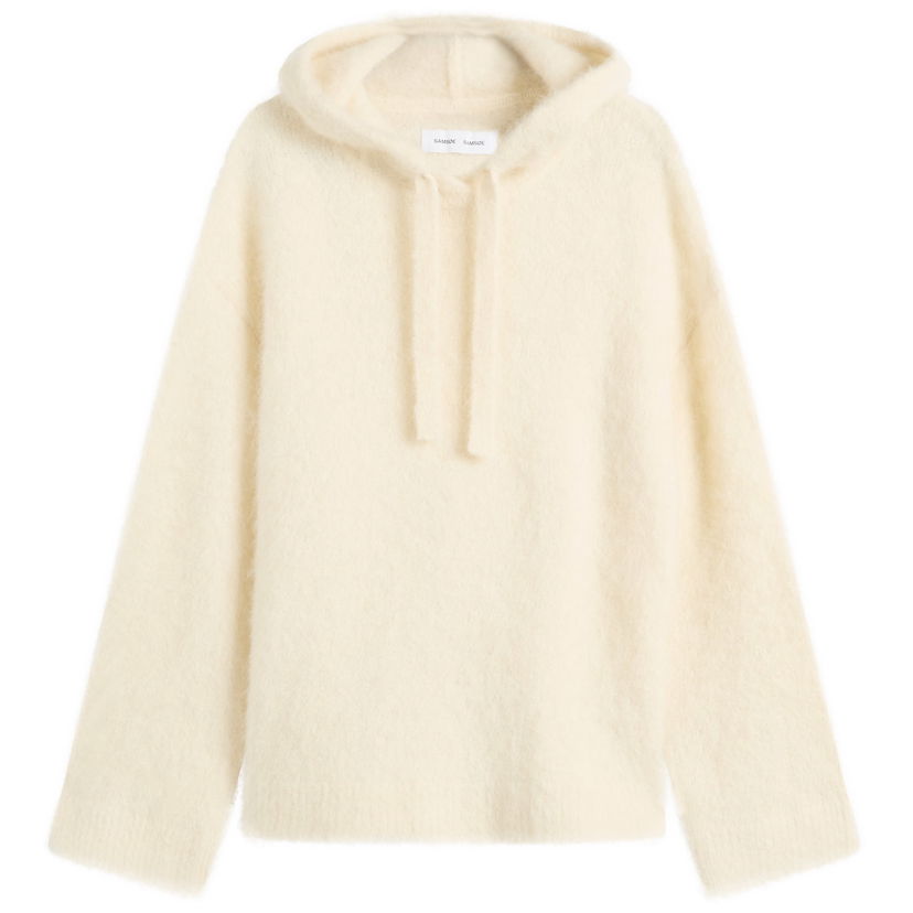 Sweatshirt Samsoe Samsoe Sajeanne Knit Hoodie W Beige | F25300025-CLR000289