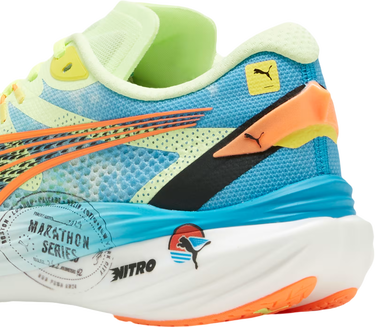 Sneakers og sko Puma Deviate NITRO 3 Marathon Series Hvid | 310195-01, 5