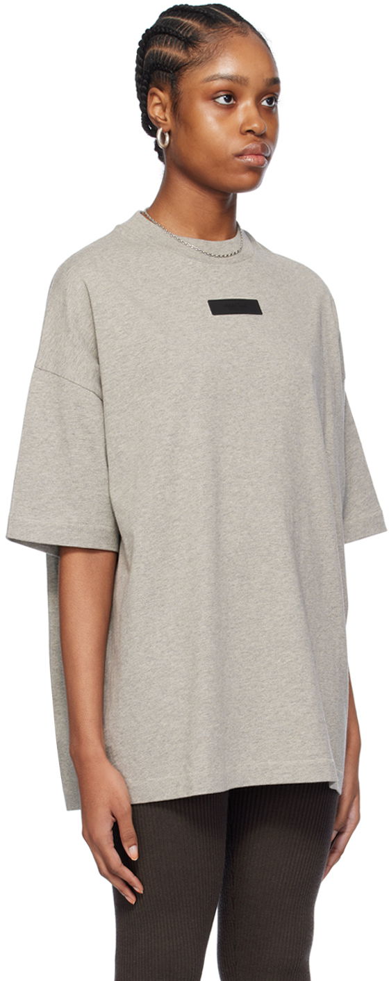 T-shirt Fear of God Essentials Crewneck T-Shirt Grå | 125SP244193F, 1