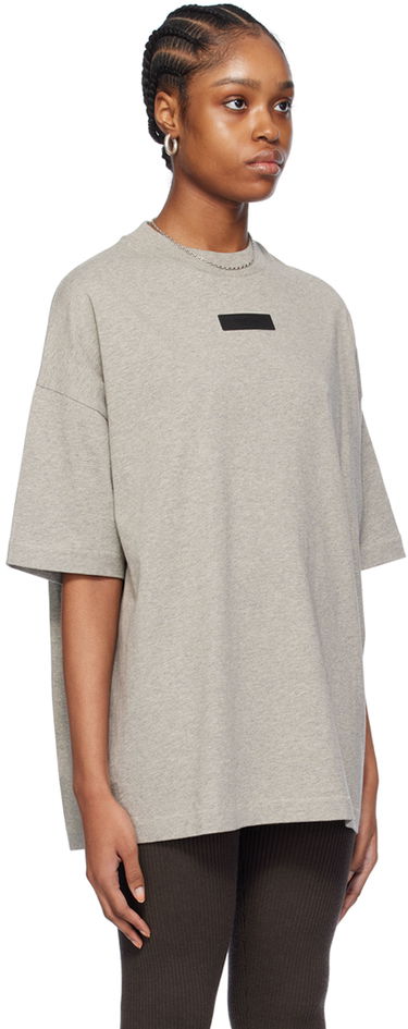 T-shirt Fear of God Essentials Crewneck T-Shirt Grå | 125SP244193F, 1