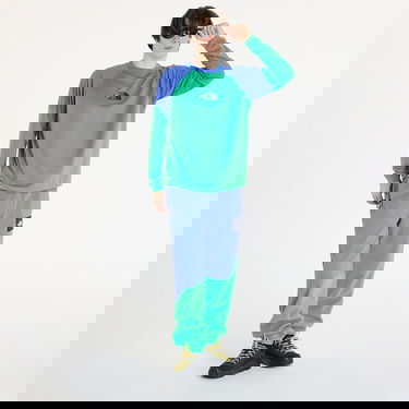 T-shirt The North Face Yinka Ilori x Long Sleeve Tech Tee Optic Emerald Grøn | NF0A89GMPO81, 3