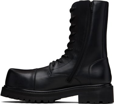 Sneakers og sko VETEMENTS VETEMENTS Stomp Compact Boots Sort | UH76BT800B, 2