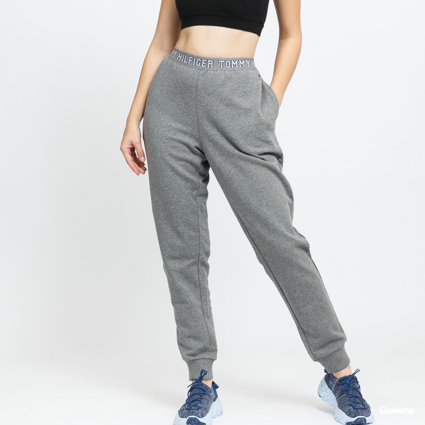 Joggingbukser Tommy Hilfiger League Track Pant Grå | UW0UW03214 P4A, 0