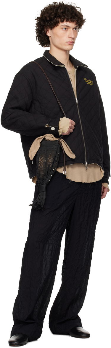 Bomberjakke Bode Bode Bloomstein Quilted Reversible Jacket Sort | MRS25JA028, 4