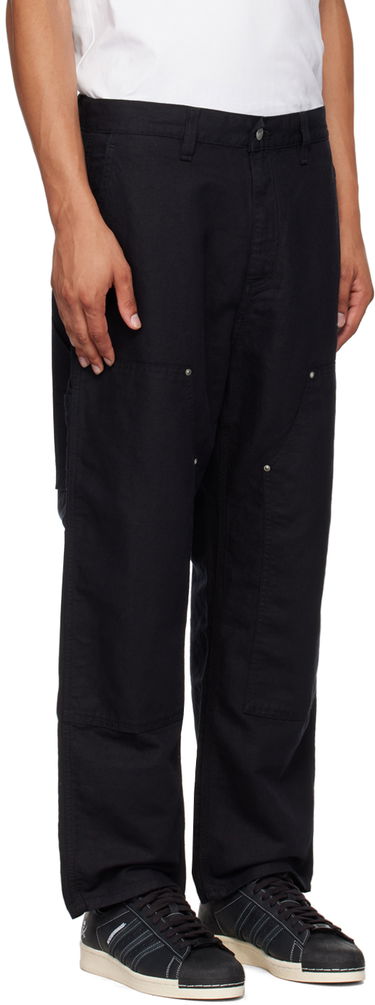 Cargo bukser Carhartt WIP Linen Double Knee Trousers Beige | I033580, 4