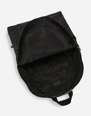 Rygsæk Dolce & Gabbana Dolce & Gabbana Nylon Backpack With Logo Sort | EM0123AN26280999, 3