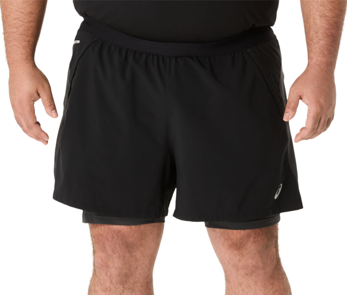 Shorts Asics Road 2-in-1 5" Shorts Sort | 2011d245-001, 0
