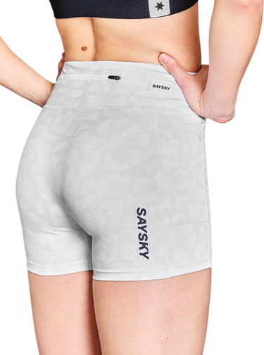 Shorts Saysky Saysky Flower Combat+ Short Tights 4" Hvid | nwrst31c-1030, 1