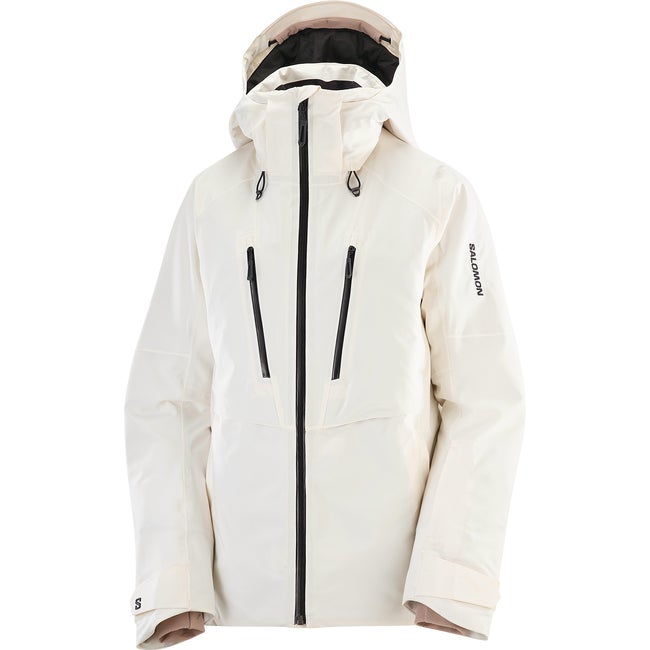 Jakke Salomon Brilliant Ski Jacket Hvid | LC2674500, 1