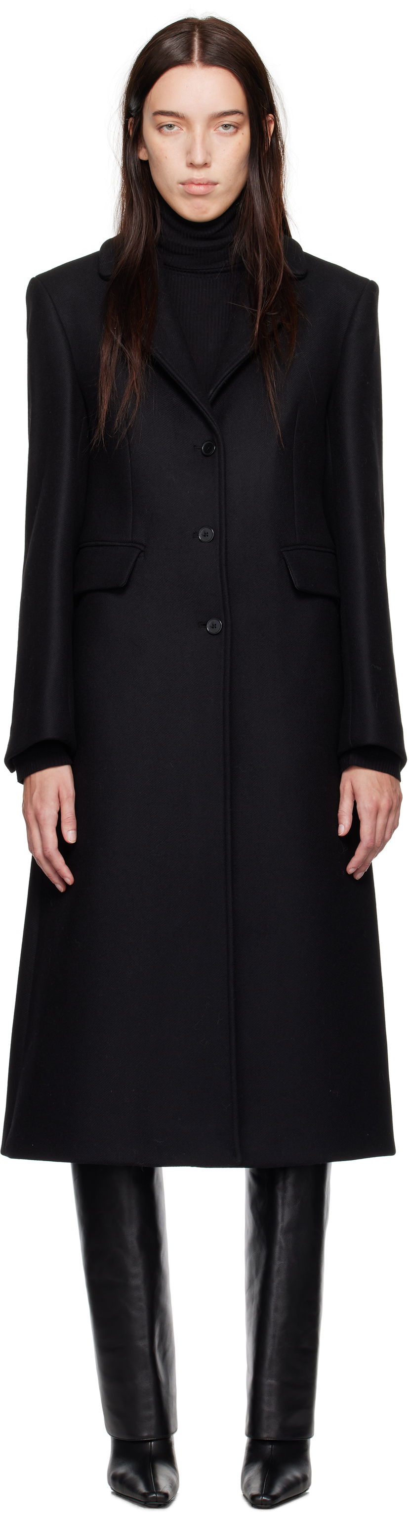 Frakker Loulou de Saison Loulou de Saison Alisa Long Coat Sort | ALISA