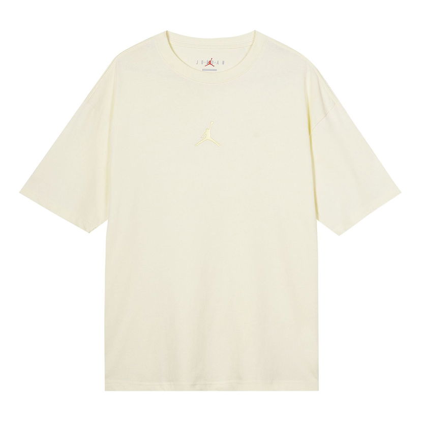 T-shirt Jordan Jordan Oversized Crew T-Shirt Beige | FQ0359-113