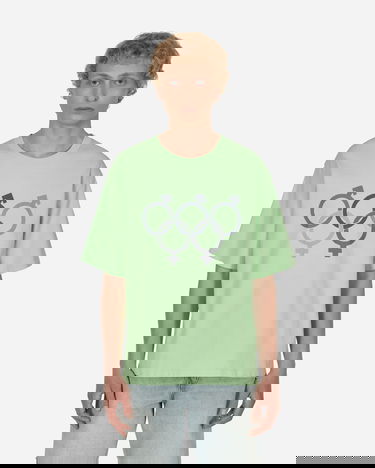 T-shirt ERL Olympics Sex T-Shirt Green Grøn | ERL04T010 2, 0