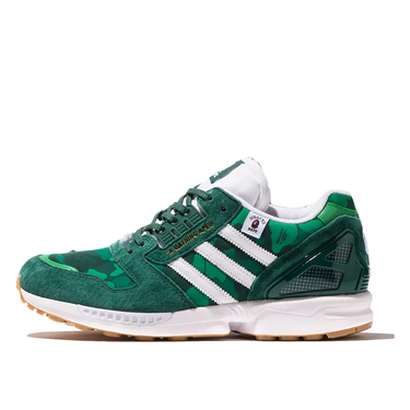 Sneakers og sko adidas Originals BAPE x Undefeated x ZX 8000 Grøn | FY8851, 1
