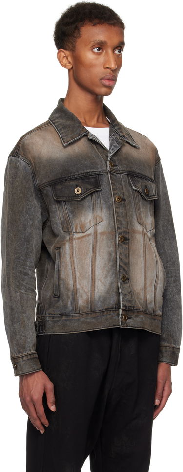 Jakke We11done We11done Washed Denim Jacket Grå | WD-DJ3-24-315-U-BK, 1