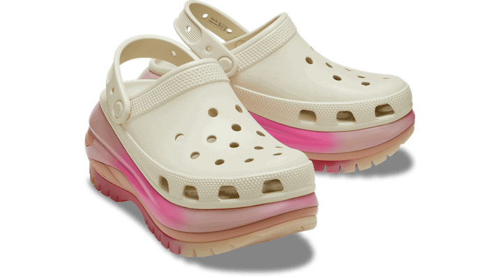 Sneakers og sko Crocs Classic Mega Crush Clogs Beige | 208988-2Y3, 1