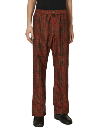Joggingbukser Ahluwalia Blitta Track Pants Bourgogne | M-AHLU-TR003-SS23-FA90  BK