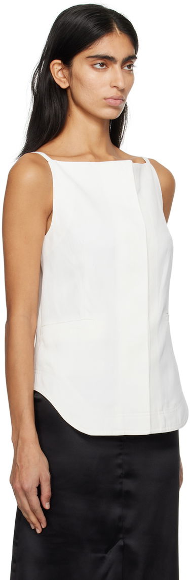 Tanktop Loulou de Saison Loulou de Saison Mihant Square Neck Camisole Sort | MIHANT, 4
