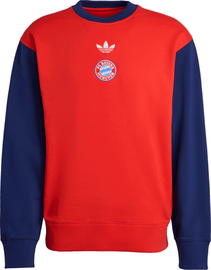 Sweatshirt adidas Originals FC Bayern München LFSTLR Crew Sweatshirt Flerfarvet | kc7795