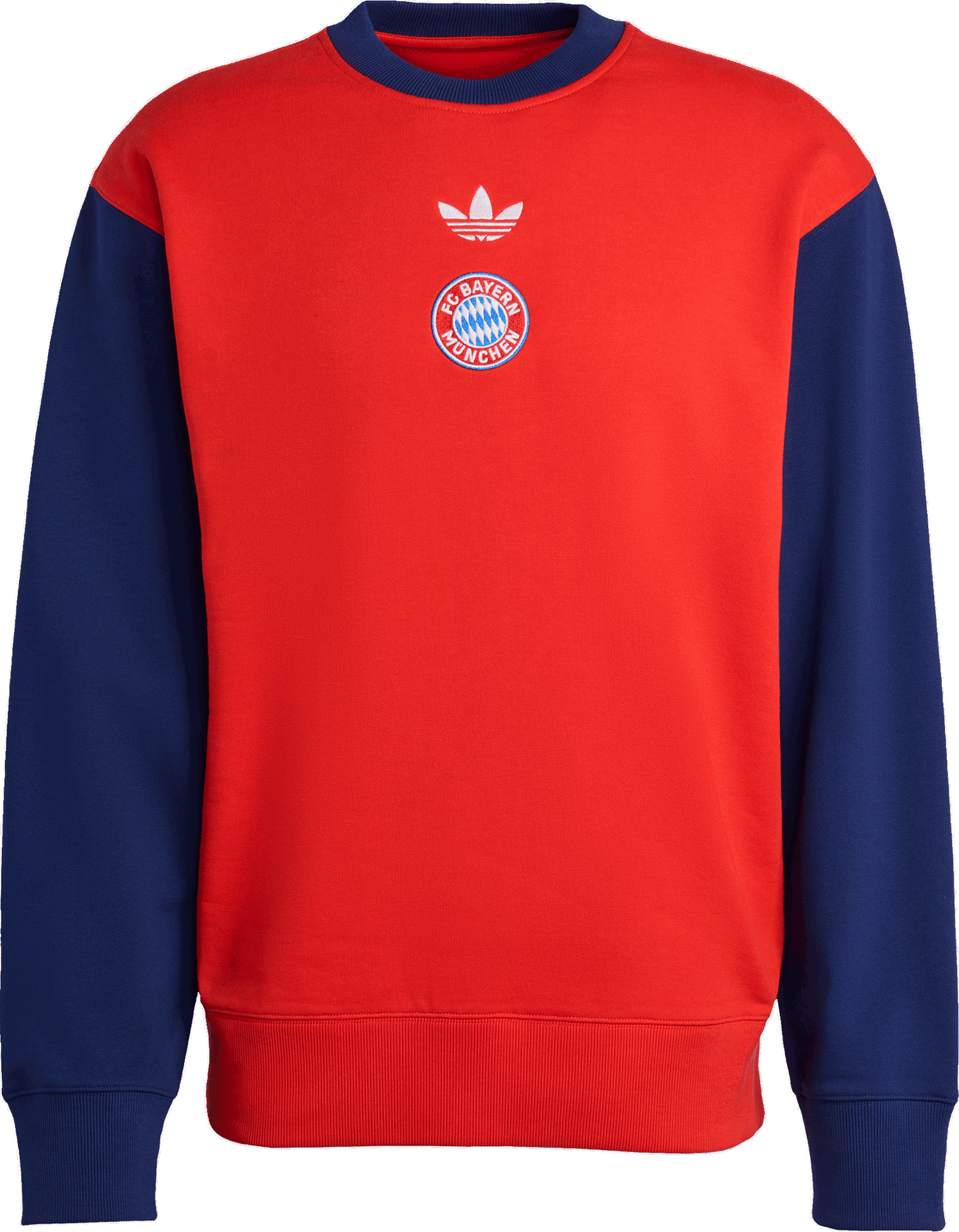 Sweatshirt adidas Originals FC Bayern München LFSTLR Crew Sweatshirt Flerfarvet | kc7795, 0