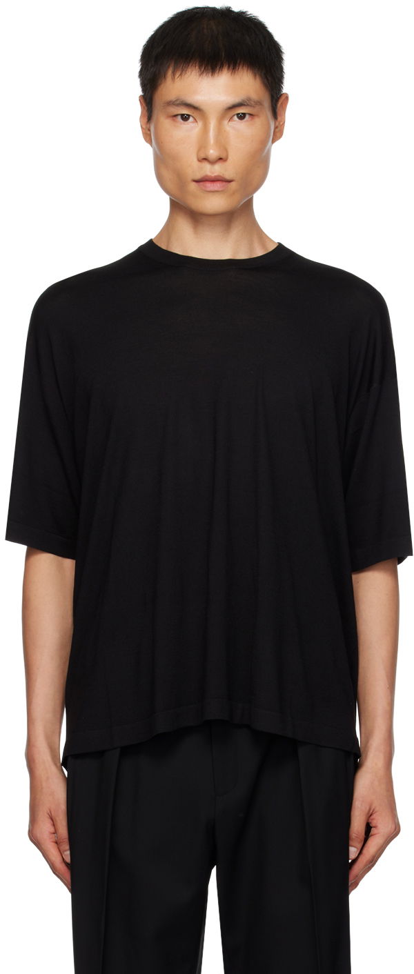 T-shirt The Row Relaxed Fit T-Shirt Sort | 269-Y590