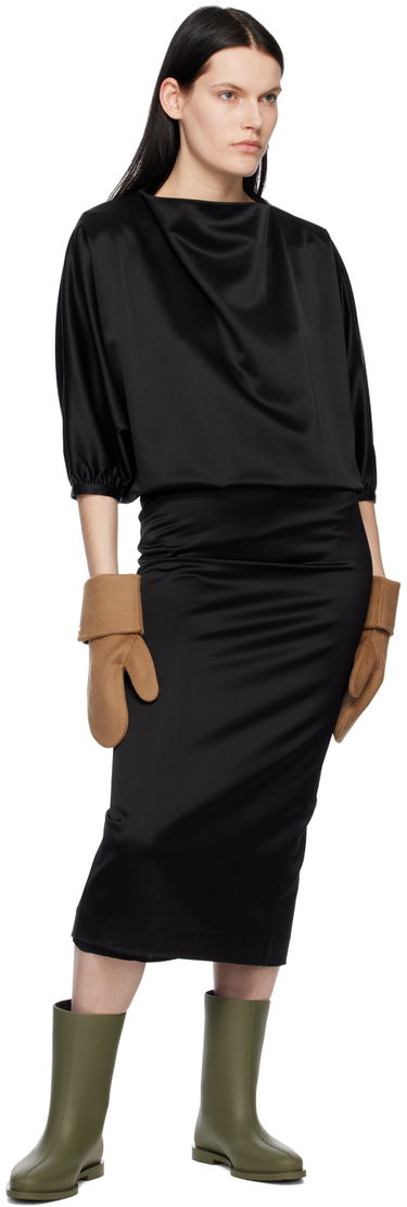 Handsker TOTEME Doublé Wool Gloves Brun | 221-872-717, 2