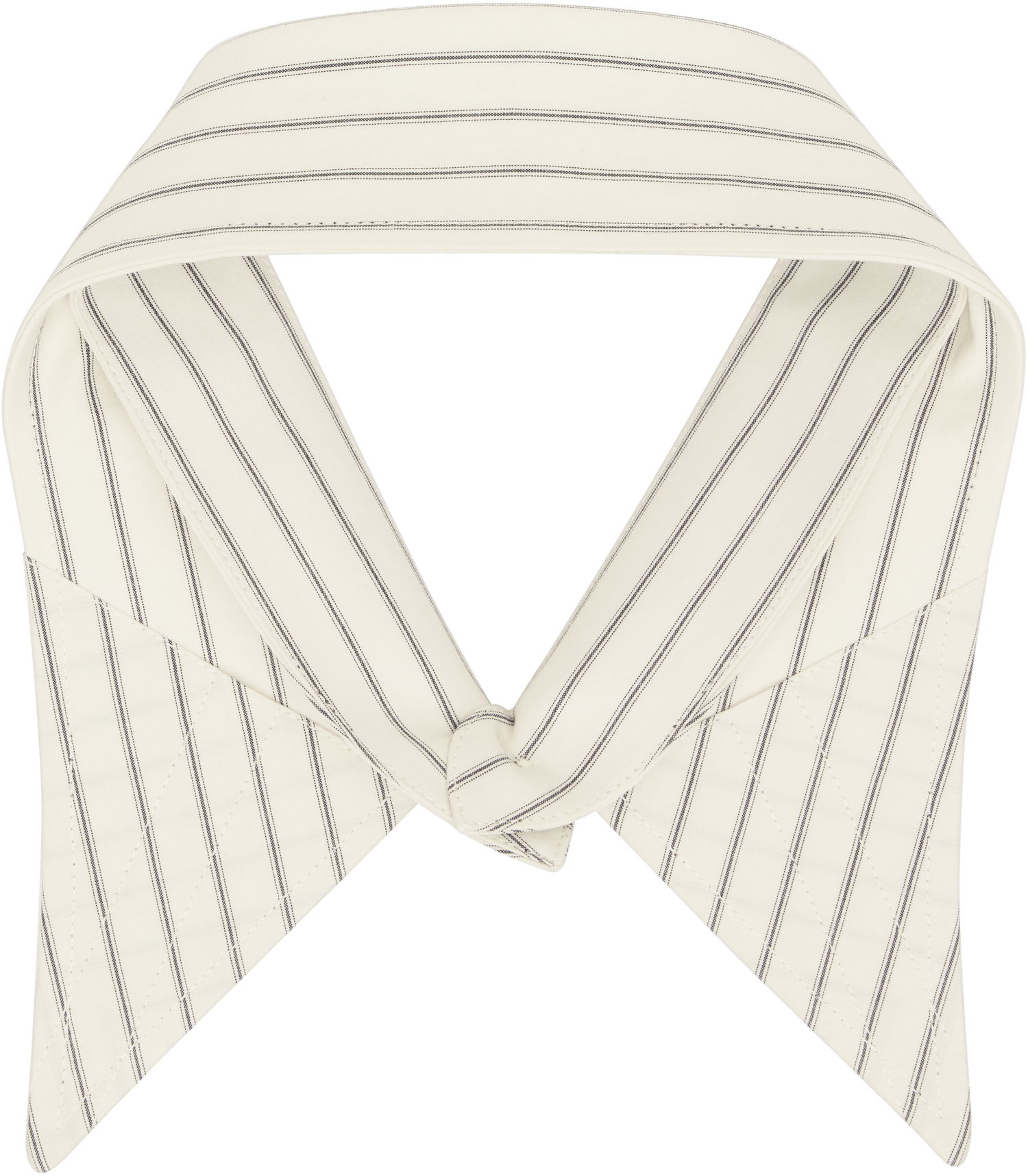 Skjorte Maison Margiela Maison Margiela Stripe Collar Hvid | S50FX0035 M35305, 1