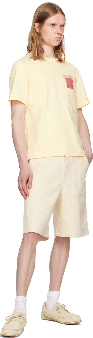T-shirt Jacquemus Jacquemus Esquimau Pocket T-Shirt Gul | 25E255JS321-2306, 3