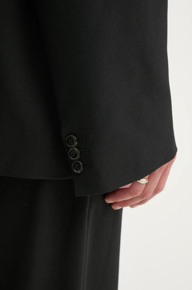 Jakke Nanushka Nanushka CEDRIC Wool Blend Blazer Sort | NM24FWJK24499, 4