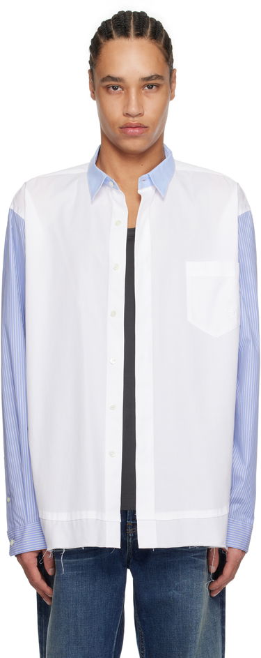 Skjorte Ambush AMBUSH Layered Shirt Hvid | 12115296, 0