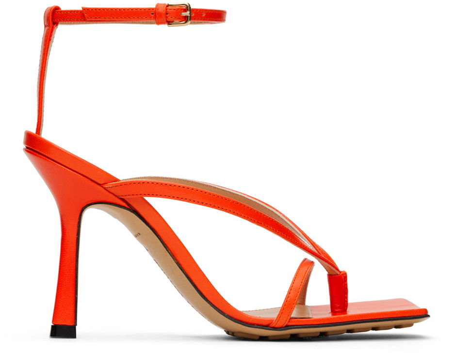 Sneakers og sko Bottega Veneta Stretch Strap Sandals "Orange" Orange | 608835 VBSF0, 0