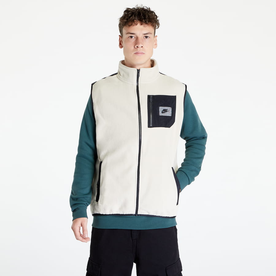 Sweatshirt Nike Sportswear Therma-FIT Utility Fleece Gilet Beige | DQ5105-206, 0
