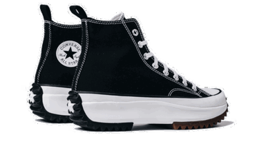 Sneakers og sko Converse Run Star Hi "Black" Orange | 166800C, 4