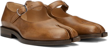 Sneakers og sko Maison Margiela Maison Margiela Tabi Mary Jane Loafers Brun | S39WL0119 P8227, 3