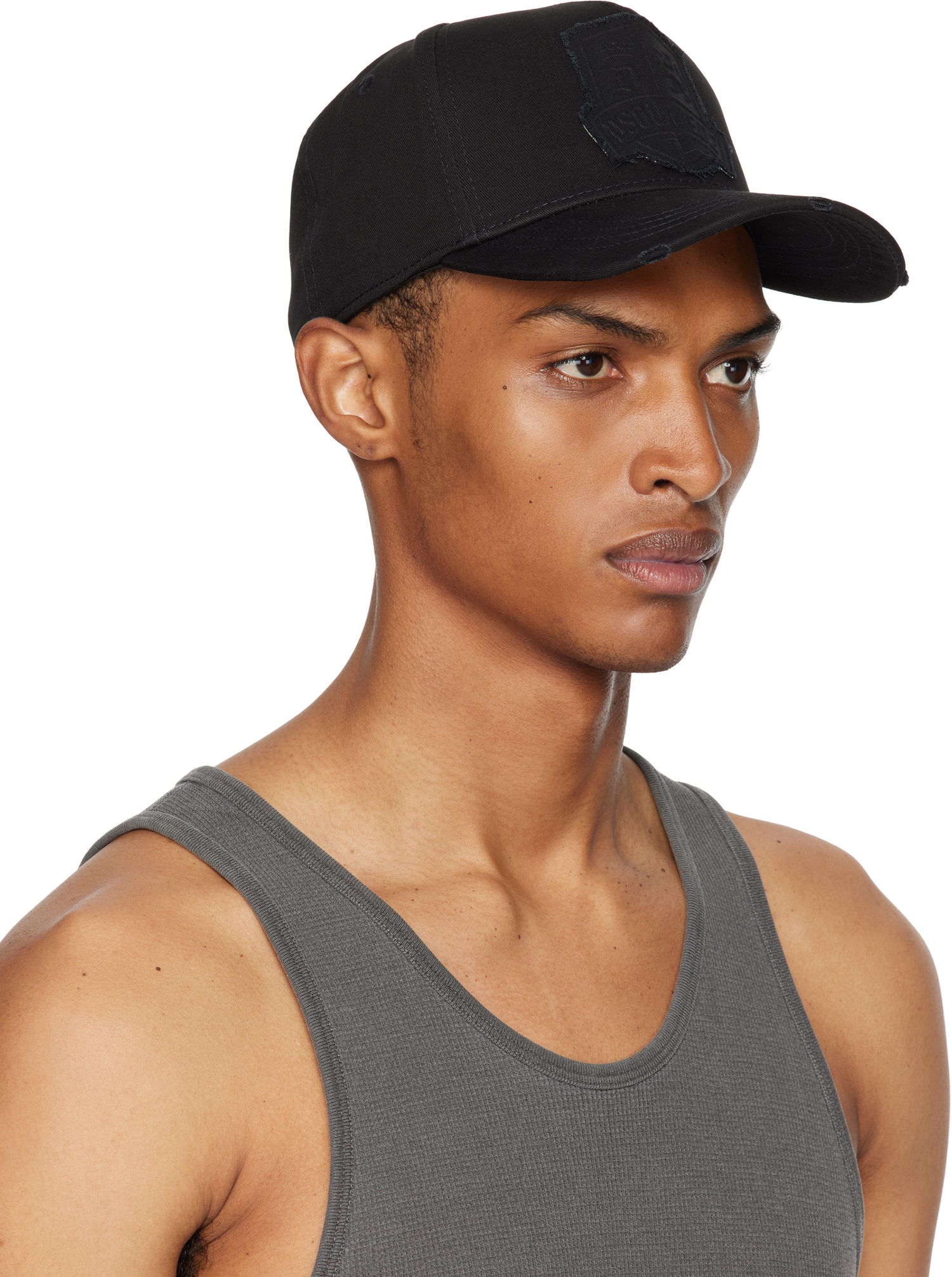 Kasket DSQUARED2 Dsquared2 Logo Baseball Cap Sort | BCM0928_05C00001, 1