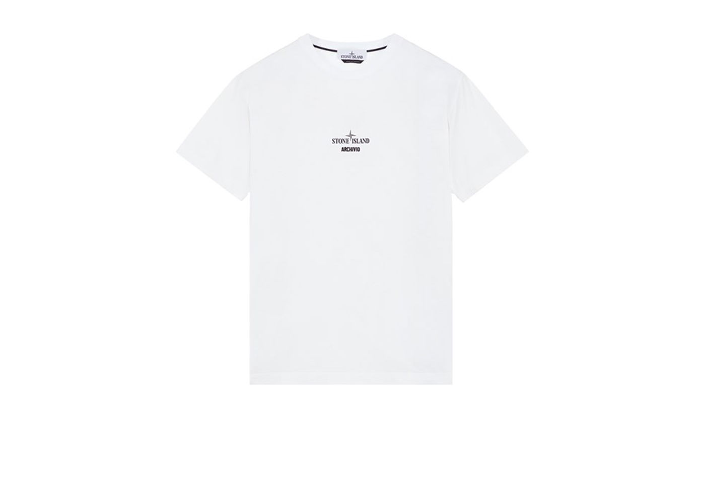 T-shirt Stone Island Archivio Project PVC T-shirt Hvid | 2NS91, 0