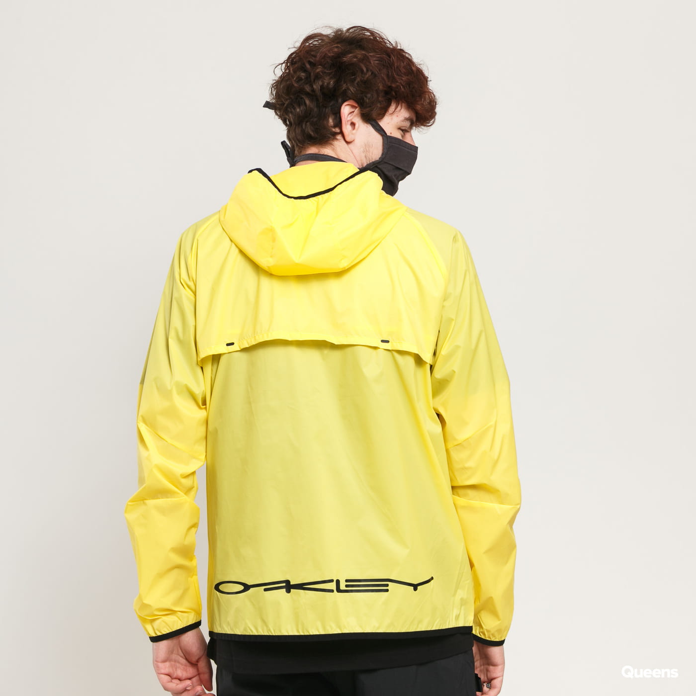 Vindjakke OAKLEY Stretch Logo Patch Packable Jacket Gul | FOA400203, 1