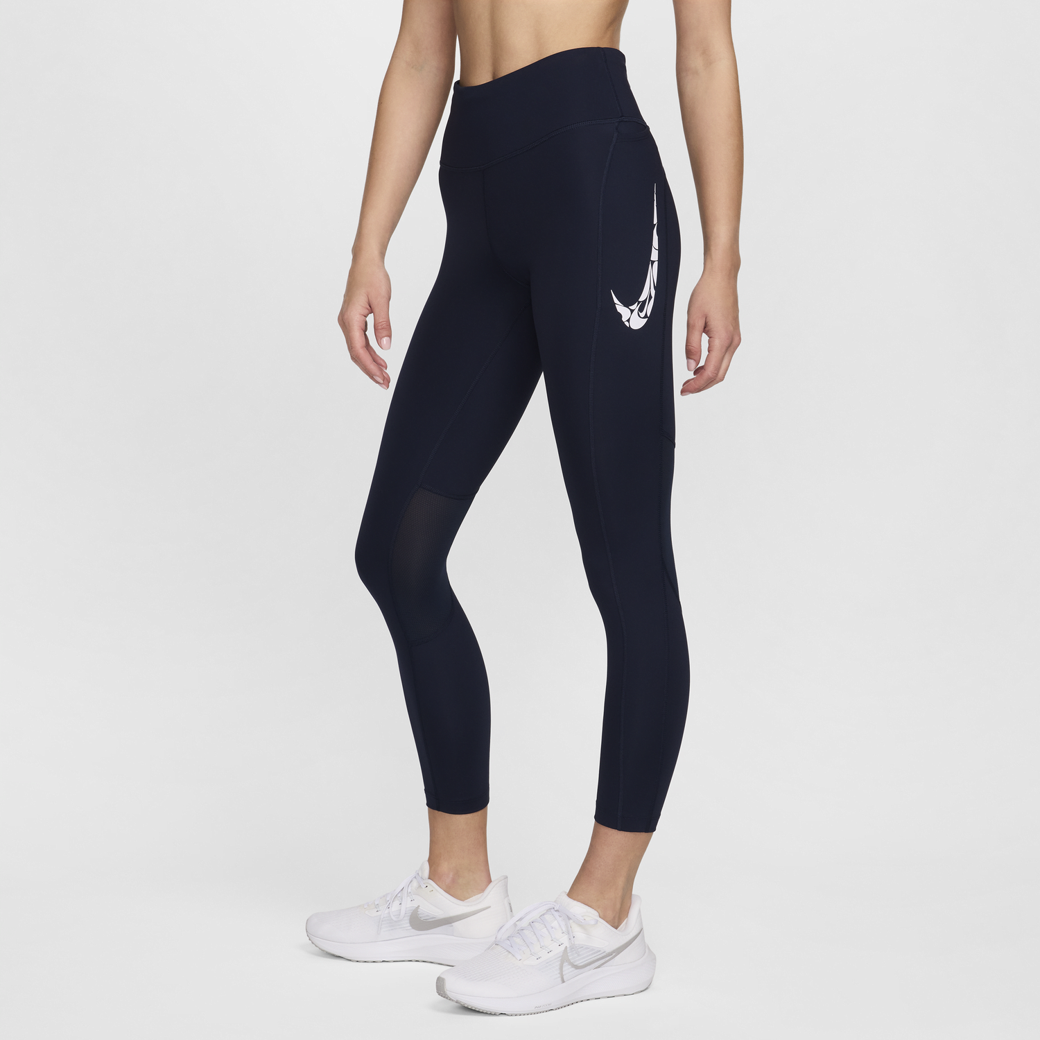 Leggings Nike 7/8 Fast Mørkeblå | FN3268-451, 1