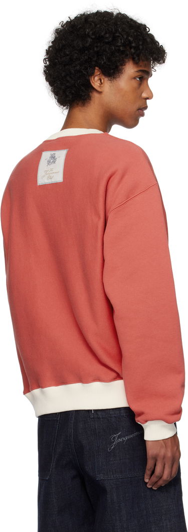 Sweater Jacquemus Jacquemus 'The Baseball' Sweatshirt Rød | 25E255JS298-2462, 2
